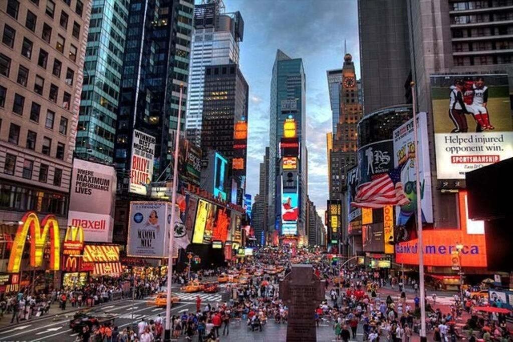 ニューヨークSwj 2Nd - Times Sq, Brooklyn Bridge, Lga In 15 Minアパートメント エクステリア 写真
